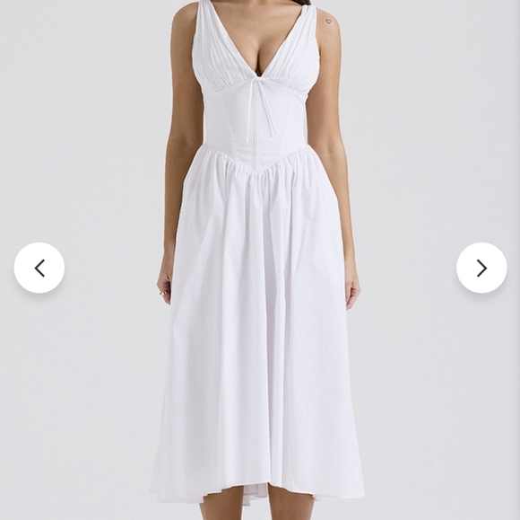 Cherley Deep V Neck Dress - Picture 9 of 9